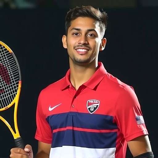 Arjun Patel - Tennis Stars of India player from Ahmedabad Arjun Patel profile